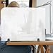 Desk Divider,2 PCS Desk Privacy Panel and Privacy Shields Frosted Acrylic Clamp-on Desk Partition for Office,School,Reception,29