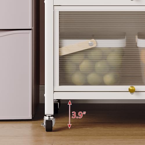 Garde-manger de cuisine à roulettes pour salon et repas