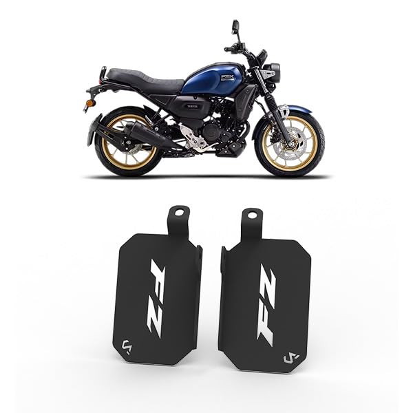 Image of Rear Pillion Footrest | Ladies Footrest Compatible for Yamaha FZ-X & FZ-X Hybrid (Black) (Set of 1)
