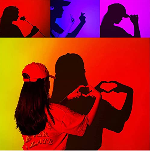 Pôr Do Sol LEVOU Luz Do Projetor Com Junta Universal (Não Inclui Tripé) Rotação Rainbow Romântico Lâ