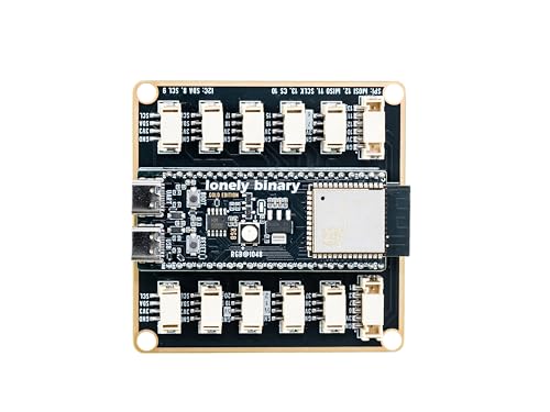 Image of Lonely Binary TinkerBlock ESP32-S3 Starter Kit 12 Sensors for Arduino IDE | ESP32-S3 16MB, WiFi + BT 5.0; expansion board + 12 plug-in sensor modules; standardized cables, no breadboard wiring