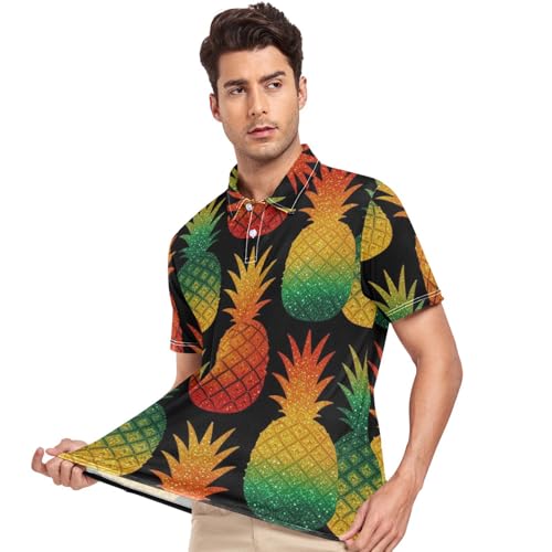 Polo évacuation humidité homme GuoChe manches courtes extensible
