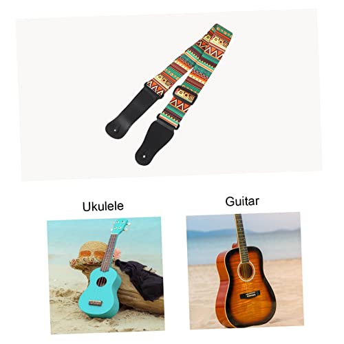 Milisten 3 Pièces Ceinture Acoustique Fleur Ukulélé Shouler Pièces Musical National Imprimé Ukulélé Style Poupée Guitare… - Les Beatles, Paul McCartney, John Lennon, RIngo Starr, George Harrison Milisten 3 Pièces Ceinture Acoustique Fleur Ukulélé Shouler Pièces Musical National Imprimé Ukulélé Style Poupée Guitare… – Image 4