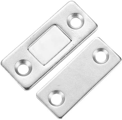 Magnetic Cabinet Catches Ultra Thin Door Strong Magnets Stopper Invisible Adhesive Drawer Magnet Lock for Kitchen Closet Closer(10pcs)