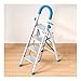 YXDO Escalera De Peldaño Taburete De Escalera Plegable De 4 Escalones con Portaherramientas Y Empuñadura Taburete De Aluminio Portátil Escaleras De Mano Escalera Plegable del Hogar (Color : Ladder E)