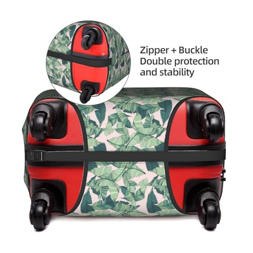 Housse de protection polyester lavable grand format imprimé palmier tropical