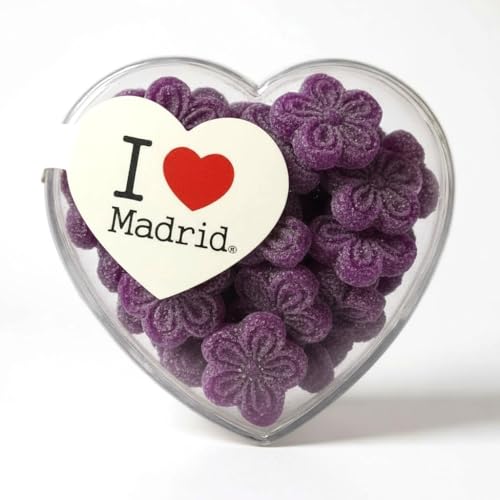 Caramelos Violeta - I Love Madrid - Pack 36 cajas de 70 gramos cada - 2,5 KG