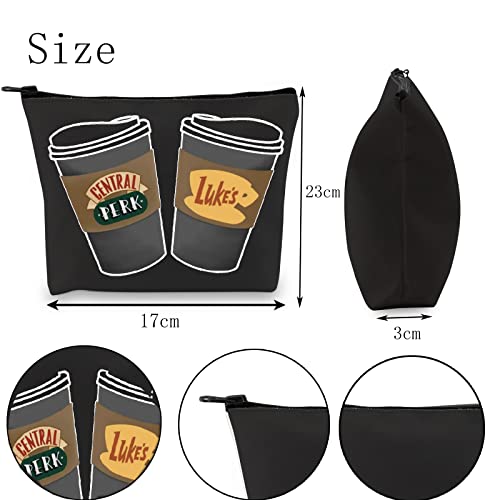 Coffee Lover Gift TV Series Show 90s Fan Coffee House Shop Gift (Gilmore Girls Bag UK), Black, big - Image 2