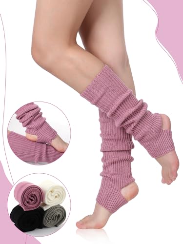 Image of Xtinmee Winter Women Ballet Leg Warmers Knitted
