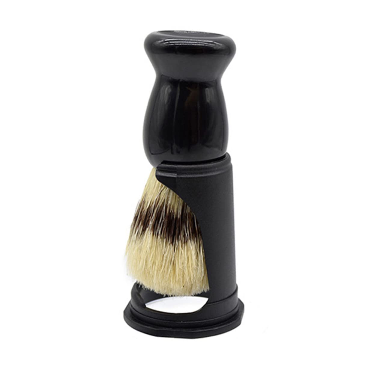 Gogogmee 4Pcs Shaving Brush Stand for Men Stylish Shaving Brush Holder Elegant Storage for Hair Salon Tools Keeps Brushes Dry and Organized