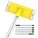 Sanding Pole - Adjustable Telescopic Wall Polishing with Cleaning Tool, Extension Pole Sander for Floors Ceilings Gypsum Putty Layers, Ideal for Home Decoration and Renovation Projects