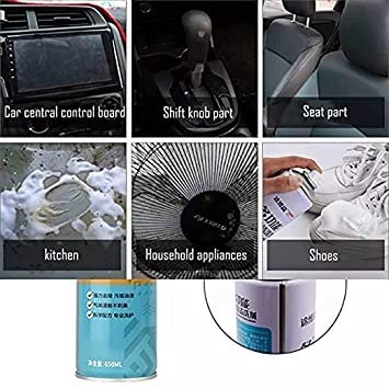 Image of HUBTURE Foaming Car Interior Cleaner Multipurpose Foam Cleaner Spray | Car /Shoes /Sofa Cleaning Spray (650 ml)