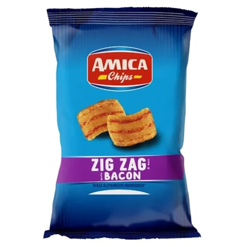 Snack al bacon - Patatine Amica chips 24 sacchetti da 35 grammi
