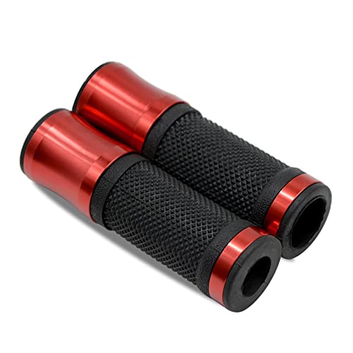 Poignées de guidon de moto antidérapantes 22mm YZF R1 couleur rouge