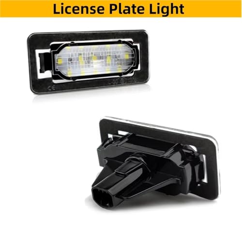 Luz LED para placa matrícula de Toyota Corolla 2014 a 2020 2