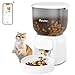 自動給餌器 wifi 10秒録音 1日20食 スマホ連携 4L 大容量 遠隔給餌猫犬対応 自動餌やり機 VEWIOR 猫 犬 スマホ遠隔 洗える 定時定量 タイマー対応 手動可 2WAY給電 乾燥剤 停電対策 定時定量 水洗い可能 取り外し可能 多頭飼い 2匹 乾燥剤付き 洗える ケージ取り付け 大容量 手動給餌 お手入れ簡単