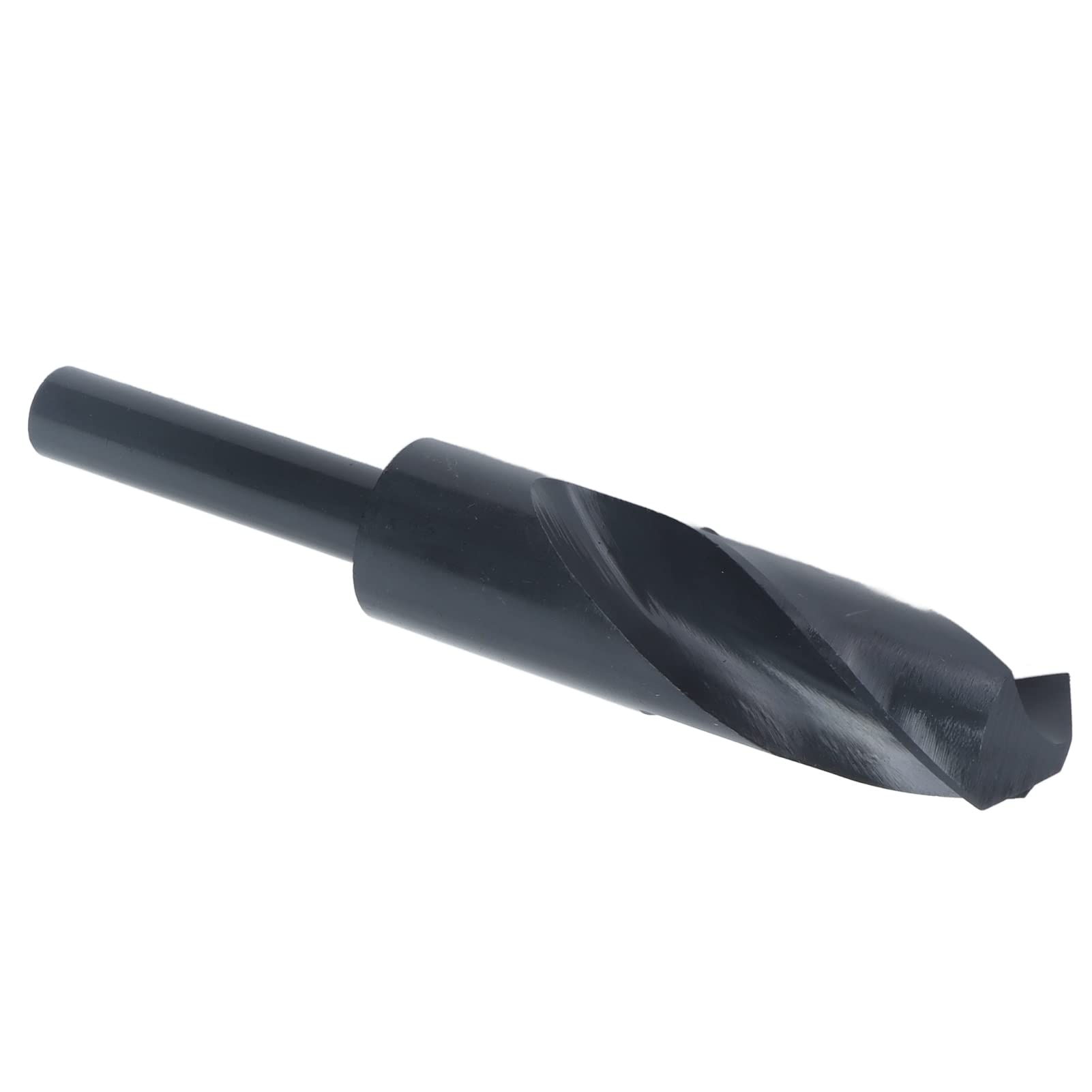 Forets à Tige Réduite HSS, Outil de Perçage à Tige Droite de 1/2 Po, Accessoires Professionnels Noirs de 24.5mm