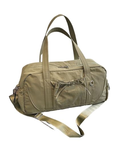 Sac de fitness de grande capacité vert pour femme pour yoga et voyage
