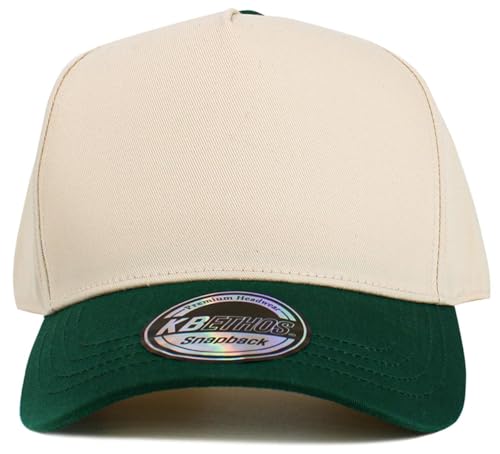 Image of KBETHOS Pro Style 5 Panel Rope Baseball Cap with Adjustable Snapback