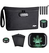 MAICHENG Smell Proof Bag with Combination Lock, Large Smell Proof Containers, Carbon Lined Odor P...