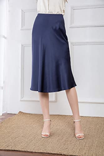 LEPTON 100% Mulberry Silk Women Skirt4