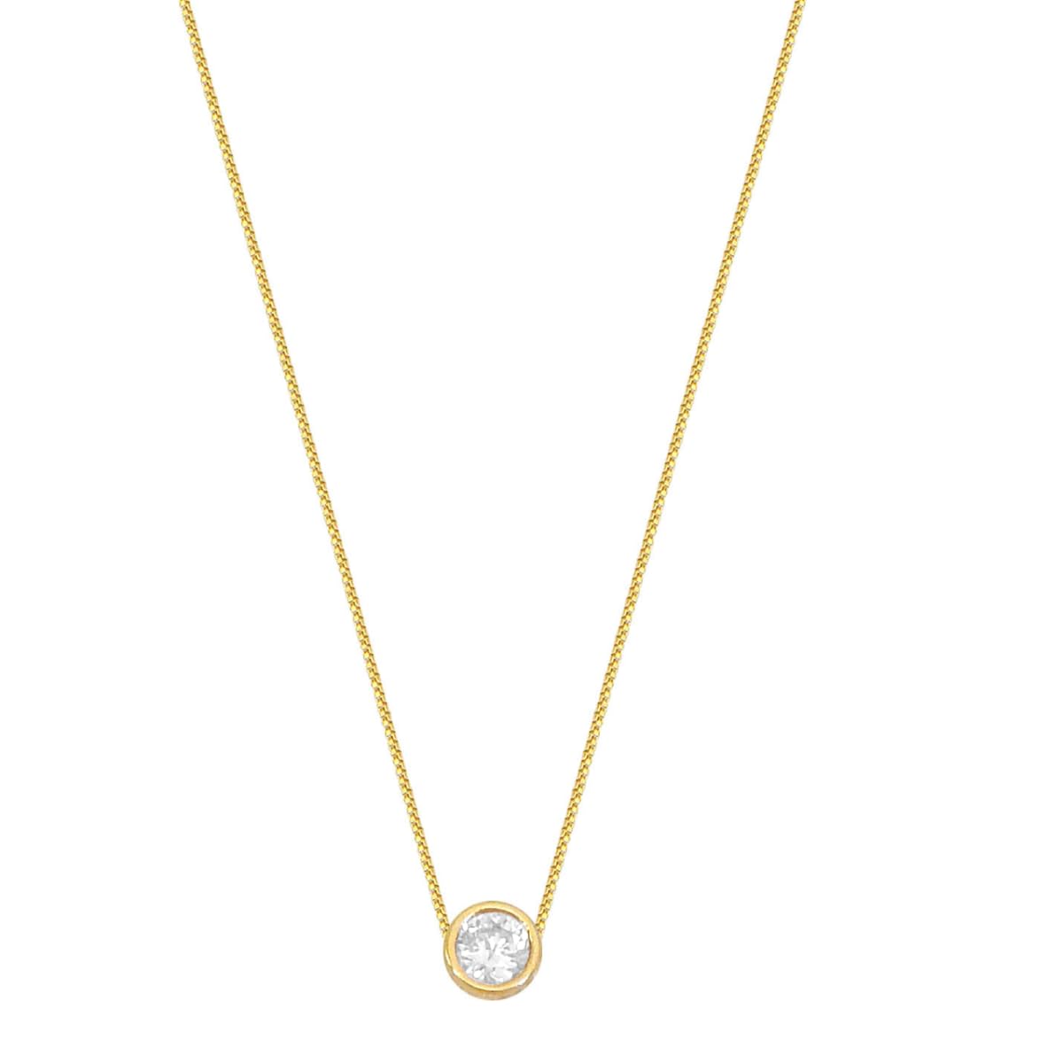 Colar e pingente ponto de luz com pedra de zircônia Banhado á ouro 18k e Antialérgico em promoção! Veja a oferta e mais achadinhos de Bijuterias 2 Hoje é o melhor dia para comprar Colar e pingente ponto de luz com pedra de zircônia Banhado á ouro 18k e Antialérgico com aquele preço maroto! Promoção! Aproveite a oferta! 2