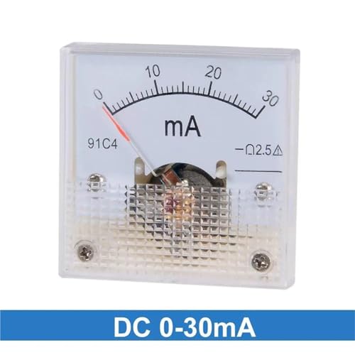 Ampèremètre analogique 91C4-A 0-300mA pour mesure de courant