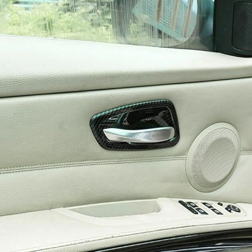 Adhesivo de manija interior de puerta BMW E92 E93 2007-2013 estilo carbono 6