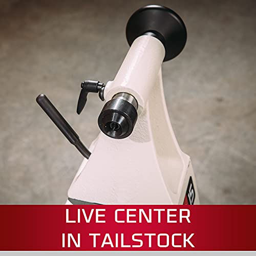 Jet Jwl-1015, 10" X 15" Wood Lathe, Variable Speed, 1/2Hp, 1Ph 115V (719100) #TOP2