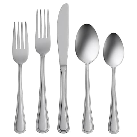 Oneida Hollis 20 Piece Flatware Set Cover