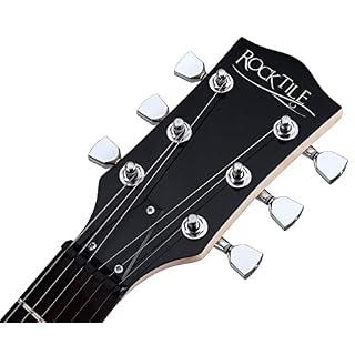 Rocktile L-Pack guitare électrique Black incl. ampli, housse, accordeur, câble, sangle - Les Beatles, Paul McCartney, John Lennon, RIngo Starr, George Harrison Rocktile L-Pack guitare électrique Black incl. ampli, housse, accordeur, câble, sangle – Image 3