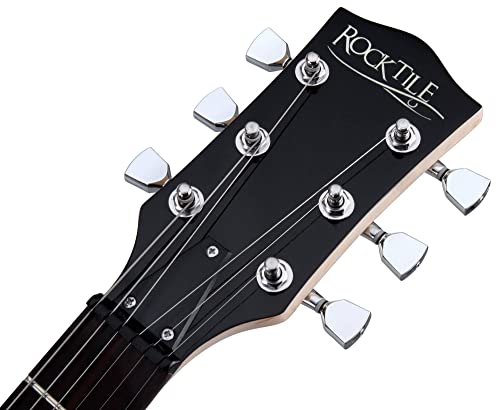 Rocktile L-Pack guitare électrique Black incl. ampli, housse, accordeur, câble, sangle - Les Beatles, Paul McCartney, John Lennon, RIngo Starr, George Harrison Rocktile L-Pack guitare électrique Black incl. ampli, housse, accordeur, câble, sangle – Image 4