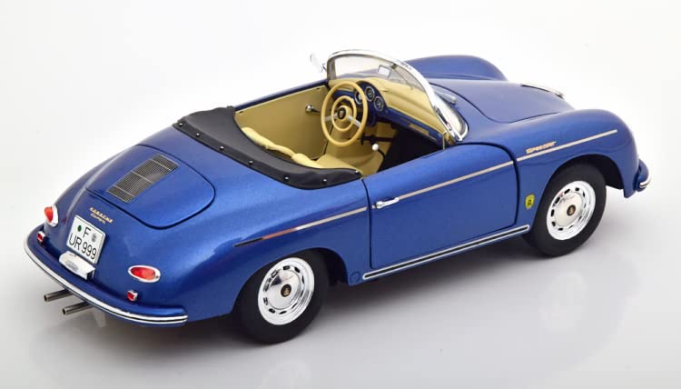 1/18 京商 ポルシェ 356A スピードスター フルディティール ミニカー Amazon | シュコー 1/18 ポルシェ 356 スピードスター ブルー