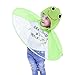 Produktbild Innerternet Kind Regenjacke Netter Regenmantel für Männer und Junge Mädchen Regen Mantel Kleine Tier Headwear Regenschirm Hut Poncho Regencape Regenkleidung,Leichte Faltbare