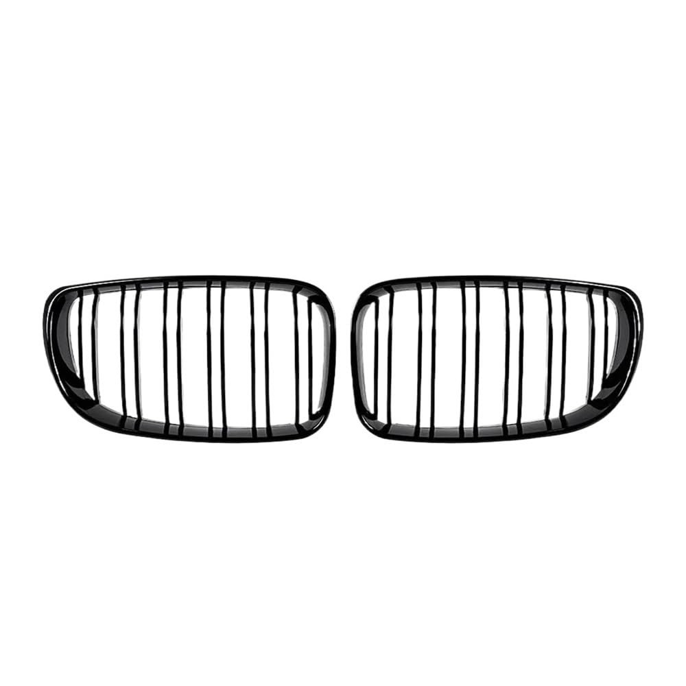 Parrilla de fibra carbono para E81 E87 E82 E88, rejilla frontal ABS duradera 2008-2011 6