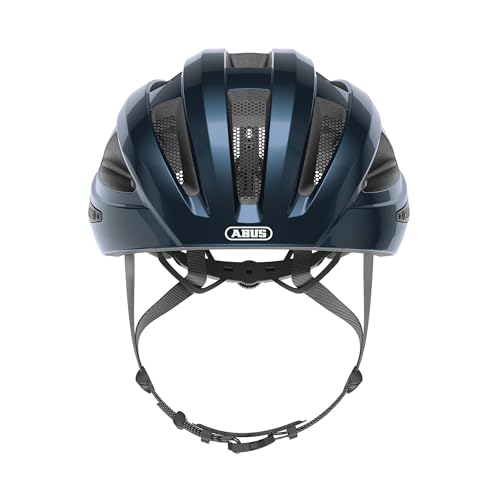 Abus Macator Casco Da Ciclismo - Casco Da Bici Sportiva Per Principianti - Per Uomo E Donna - Blu, Taglia L - 2