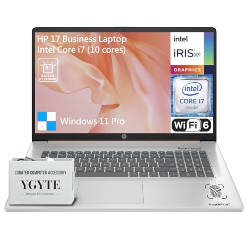 HP Essential 17 Laptop Touchscreen 17.3" Core i7 32GB 1TB SSD miniatura 1