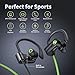 JOYWISE Bluetooth Headphones, Wireless Earbuds IPX7 Waterproof Bluetooth 5.3 Headphones with 16Hrs Playtime Stereo Bass Headsets with Mic Running Headsets with Earhooks for Sports Running Workout