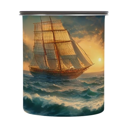 Bote de Café Hermético de Acero Inoxidable 30oz