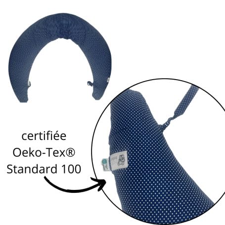 Coussin de Grossesse et d'Allaitement pour Maman et Bébé - XXL - OEKO-TEX - Eco-bébé