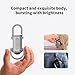 XAGMODSHN Pocket Sized Keychain Light Work Keychain Rechargeable Flashlight Charm Keyring Practical Outdoor Camping Tool Work