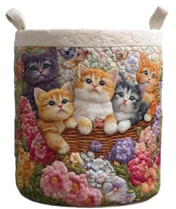 Panier à linge matelassé imperméable grand format pliable pour un rangement soigné du linge