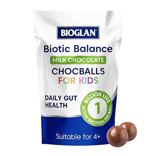 Bioglan Milk Biotic Balance ChocBalls for Kids - Pack of 30