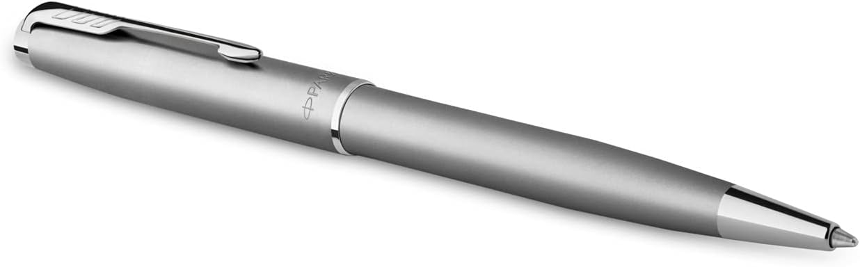 PARKER 2146880Z Parker Ballpoint Pen Sonnet Essential Sandblast CT Medium Point, Oil-based, Gift Boxed