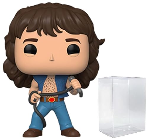 POP Rocks : AC/DC – Bon Scott Funko Figurine en vinyle (livrée avec étui de protection compatible), multicolore, 9,5 cm - Les Beatles, Paul McCartney, John Lennon, RIngo Starr, George Harrison POP Rocks : AC/DC – Bon Scott Funko Figurine en vinyle (livrée avec étui de protection compatible), multicolore, 9,5 cm