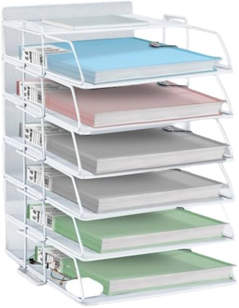Amazon.co.jp: aelah 書類トレー ファイルラック レターケース 書類