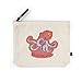 Lantern Press Humorous Animals Collection, Octopus, Tentacool, Contour (100% Cotton Canvas Travel Accessory Go Bag)