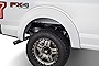 Bushwacker Extend-A-Fender Extended Front & Rear Fender Flares | 4-Piece Set, Black, Smooth Finish | 20936-02 | Fits 2015-2017 Ford F-150 Styleside (Excludes Models with Tech Package)