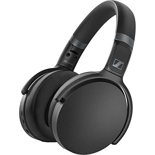 Sennheiser HD 450SE Bluetooth 5.0 Wireless Kopfhörer mit Alexa - Aktive Geräuschunterdrückung, 30 Stunden Akkulaufzeit, USB-C Schnellladung, Faltbar - Schwarz