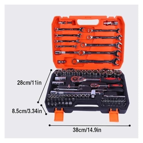 Kit de herramientas combinado 82 piezas con estuche miniatura 3